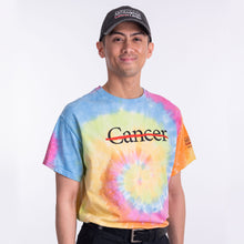 Strikethrough Tie-Dye Tee