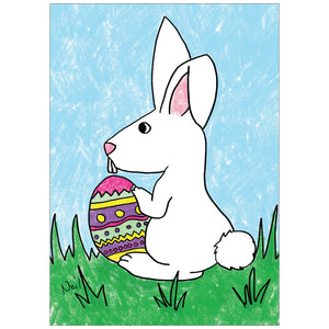 Peter Cottontail Card (POD) - Children's Art Project