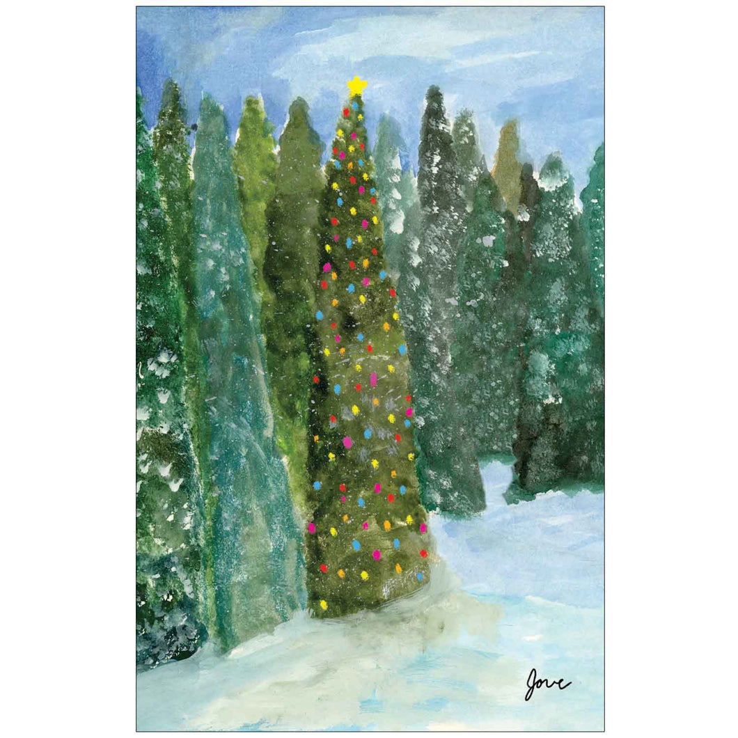 Christmas Tree Farm - Children's Art Project