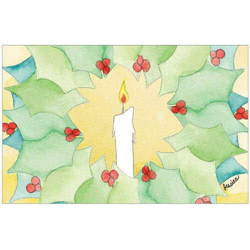 Candle Wreath - Children's Art Project