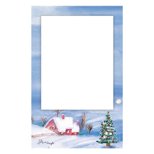 Country Christmas Photo Card Vertical