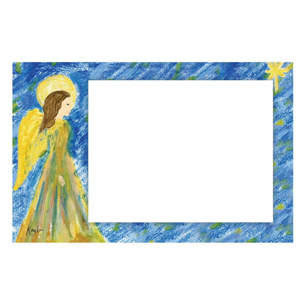 Personalized The Herald Angel Horizontal Flat