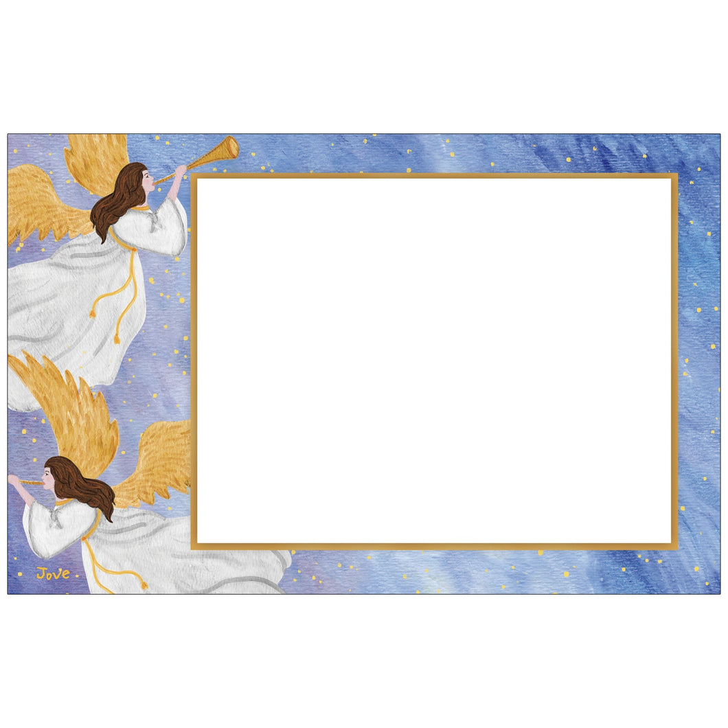 Heavenly Angel Photo Card Horizontal - Children's Art Project