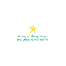 Bright Christmas Photo Card Horizontal