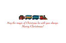 Personalized Christmas Train - Children's Art Project