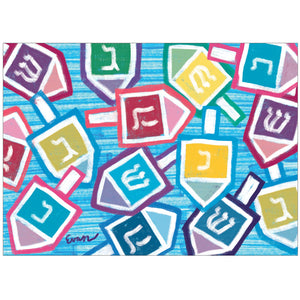 Personalized Dreidels - Children's Art Project