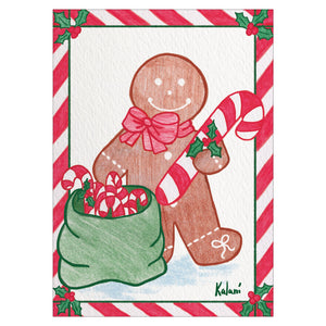 Personalized Gingerbread Man