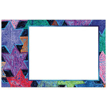 Star of David Pattern Photo Card Horizontal - Children's Art Project