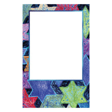 Star of David Pattern Photo Card Vertical