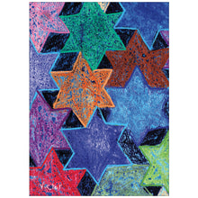 Star of David Pattern 10 card pack - Children's Art Project