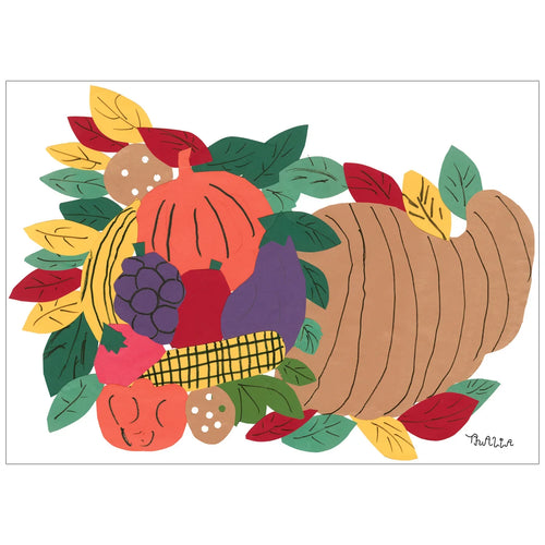 Personalized Cornucopia Collage