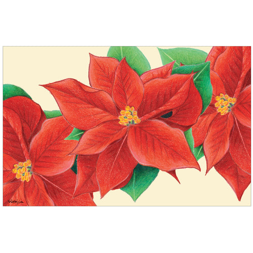 POINSETTIA FLAT - Children's Art Project