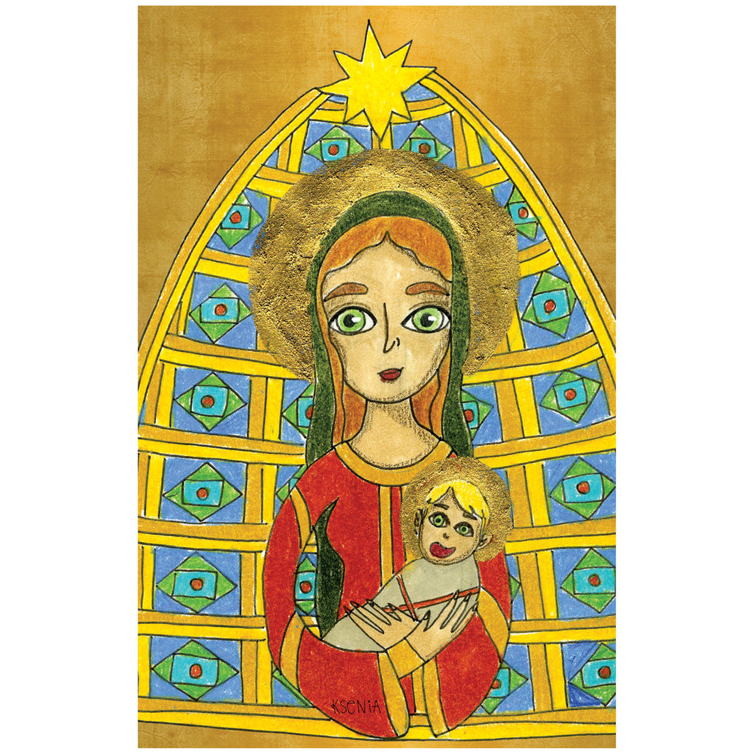 MADONNA CARD - Children's Art Project