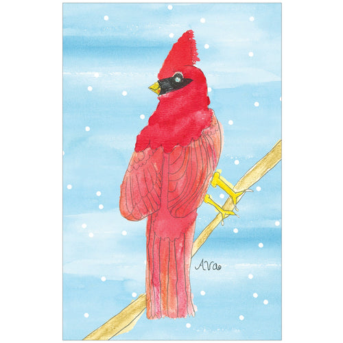 CARDINAL FLAT - Children's Art Project