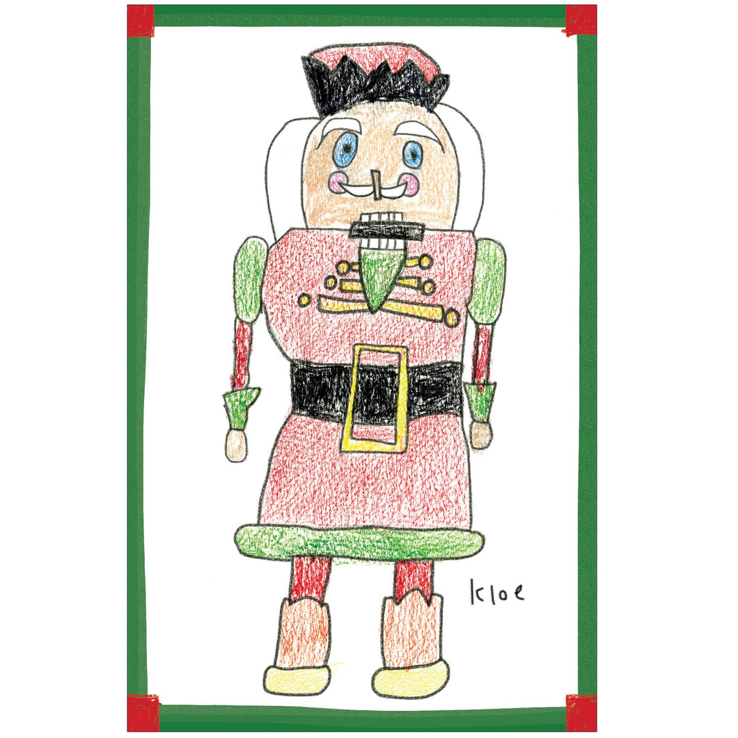 NUTCRACKER CARD - DELUXE - Children's Art Project