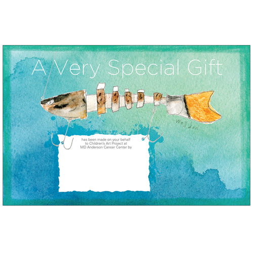 Lure Contribution Card - Children's Art Project