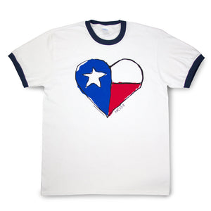Texas Heart T-Shirt - Children's Art Project