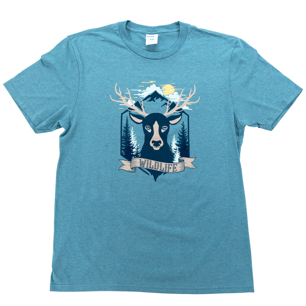 Wildlife Stag Adult Shirt