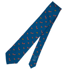 Cardinal Silk Tie - Children's Art Project