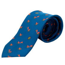 Cardinal Silk Tie - Children's Art Project