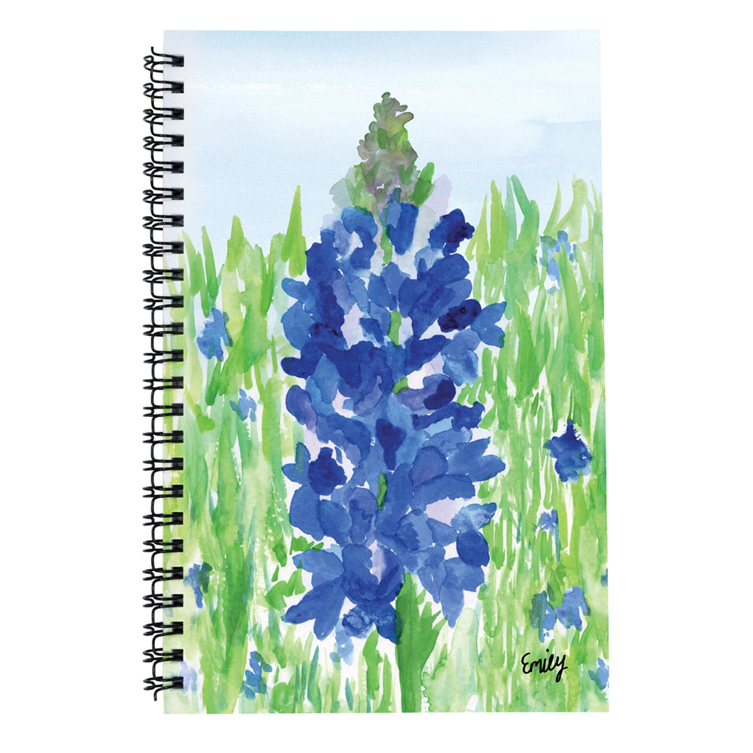 Bluebonnets Spiral Notebook