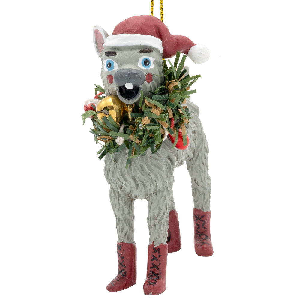 Santa Llama Resin - Children's Art Project