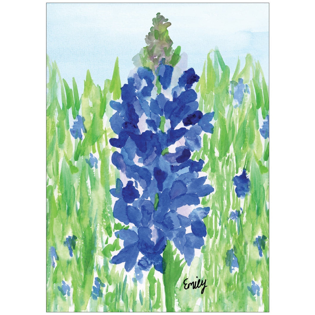 Personalized Texas Bluebonnet